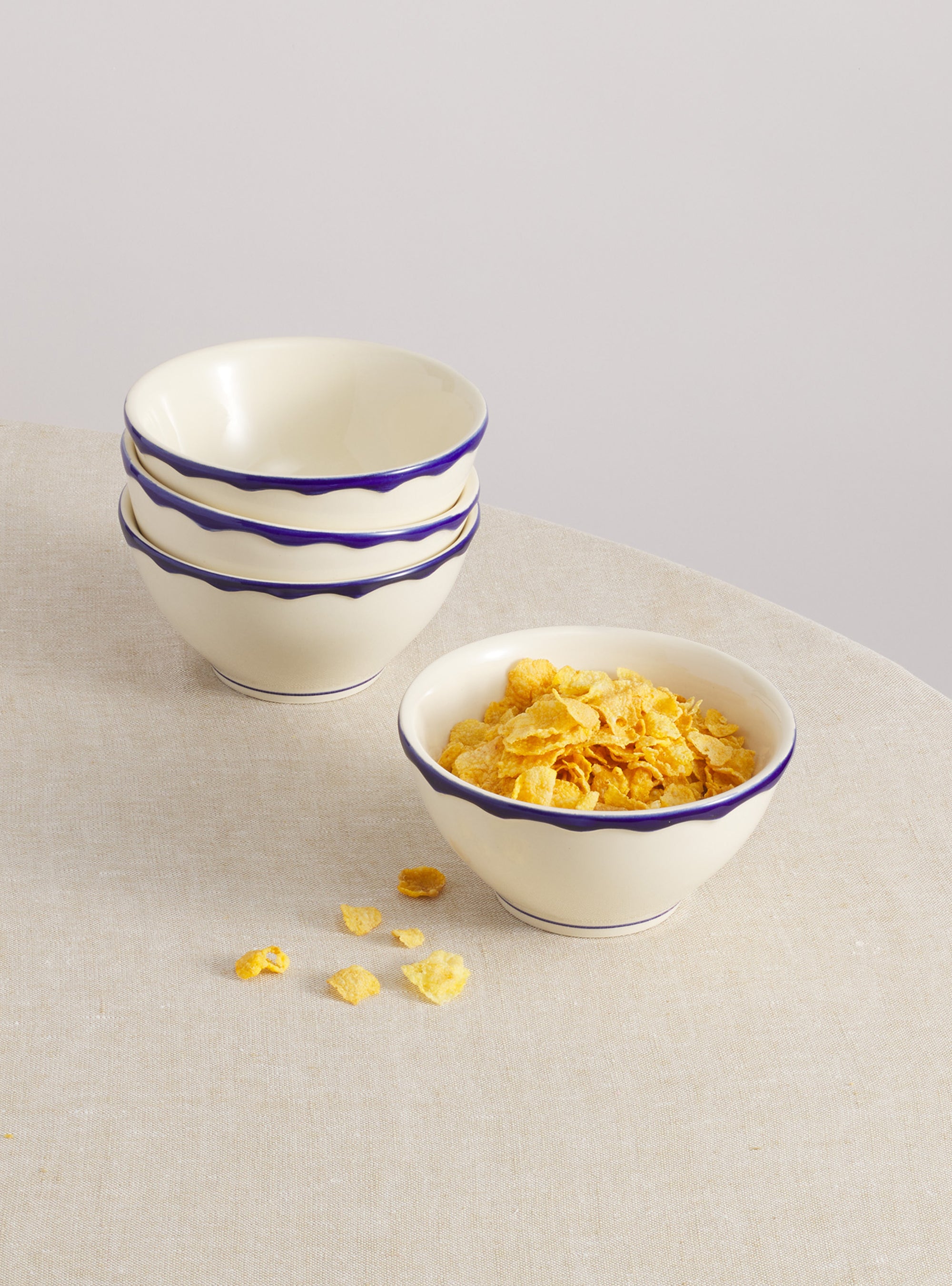 Mixed 12 Piece Dinnerware Set with Cereal Bowl